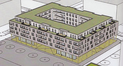 Kompaktblock Wohnblock mit 76 Wohneinheiten u. Großgarage, Neu-Ulm